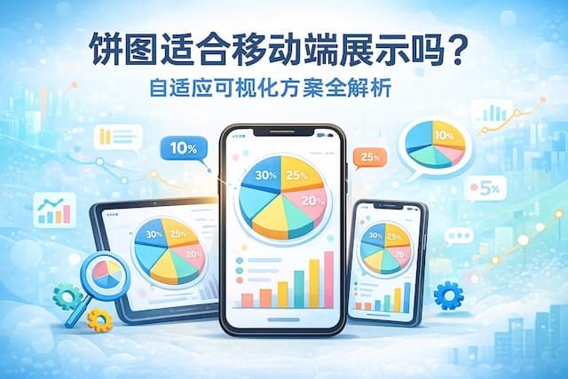 饼图适合移动端展示吗？自适应可视化方案全解析