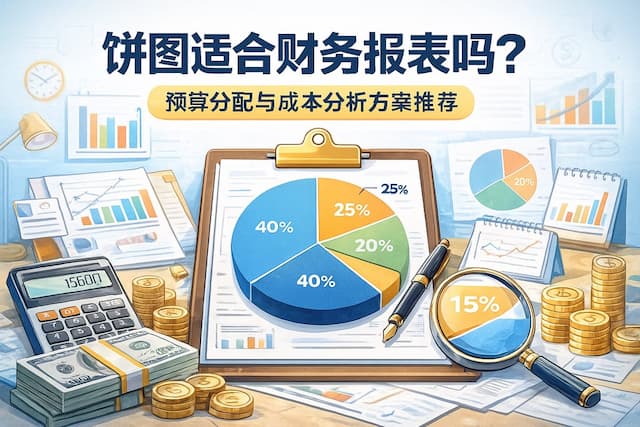 饼图适合财务报表吗？预算分配与成本分析方案推荐