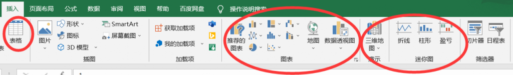 Excel插入图表