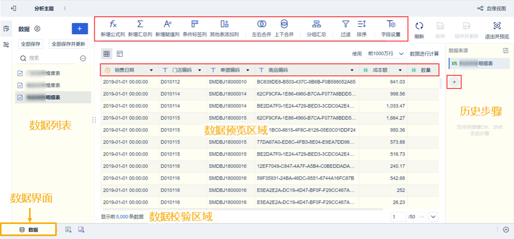 数据分析中的编辑数据